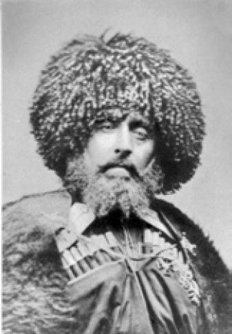 Северный Кавказ. Чеченец. Фото Ф. Ордэ. 1890-е гг. Северный Кавказ. Чеченец. Фото Ф. Ордэ. 1890-е гг.